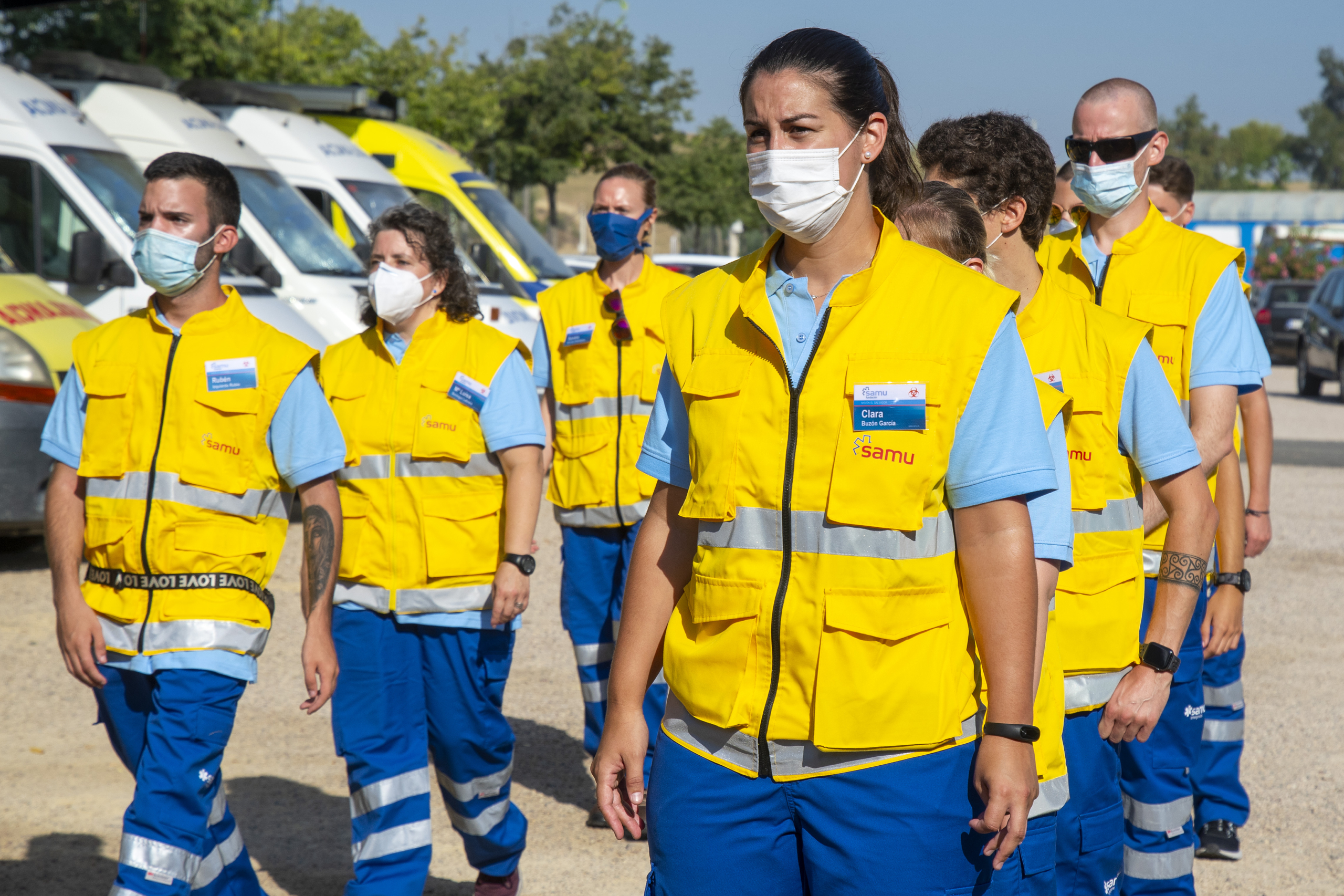 Contingente profesionales SAMU-Fundación SAMU.